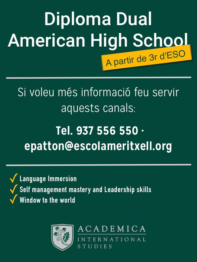 Diploma Dual American High School Escola Meritxell de Mataró