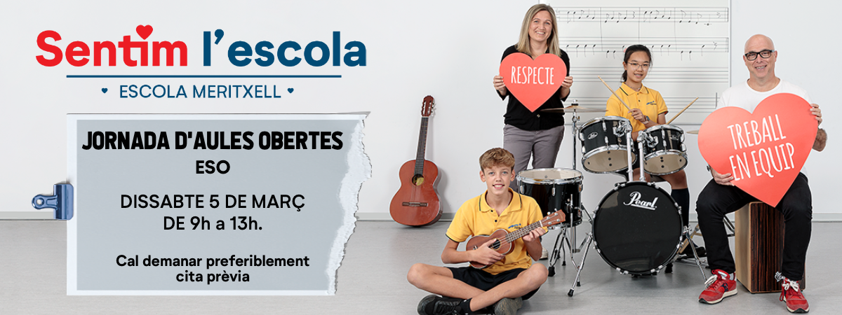 Jornada d’Aules Obertes ESO 2022 Escola Meritxell