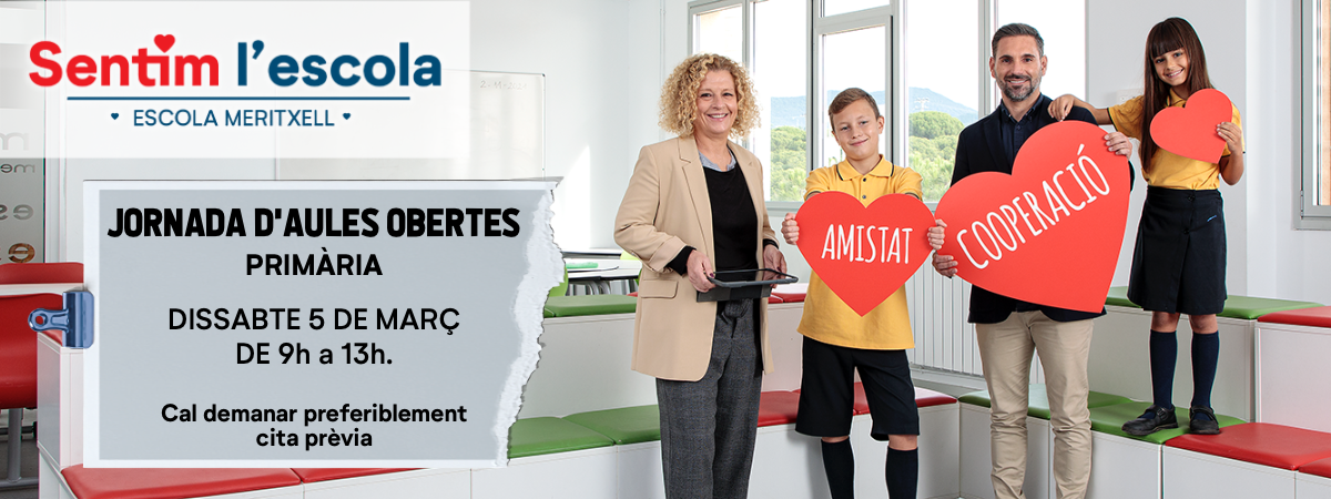 Jornada d’Aules Obertes Primària 2022 Escola Meritxell