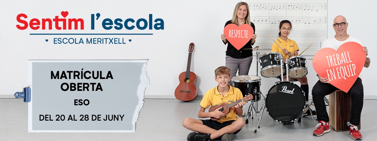 Matrícula ESO 2022
Escola Meritxell