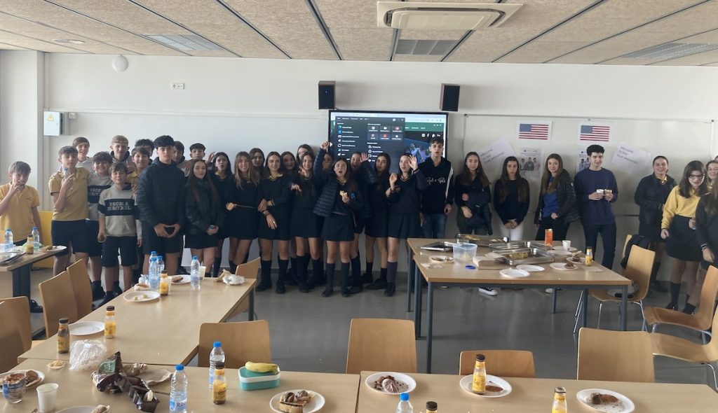 American Breakfast d'alumnes candidats a l'Academica American High School 24-25 de l'Escola Meritxell